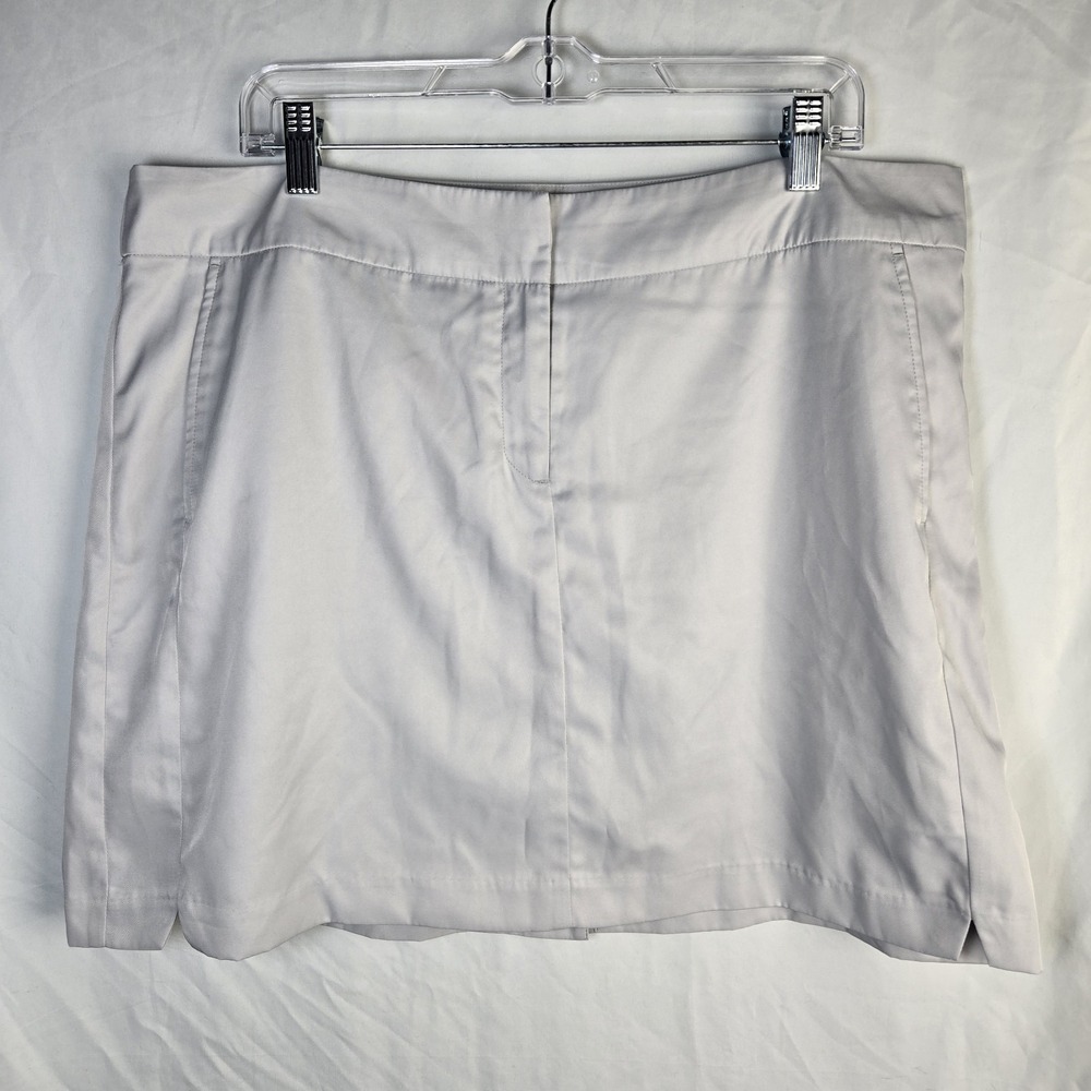 Izod Golf Skort Gray‎ Womens 16 Performance Athleisure Pickleball Active Sports
